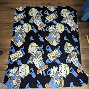 Bob the Builder Kids Blanket 2000s